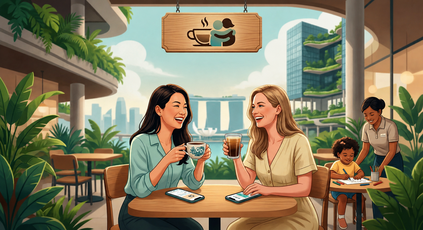 KopiMums — Where Local Knowledge Meets Global Friendships